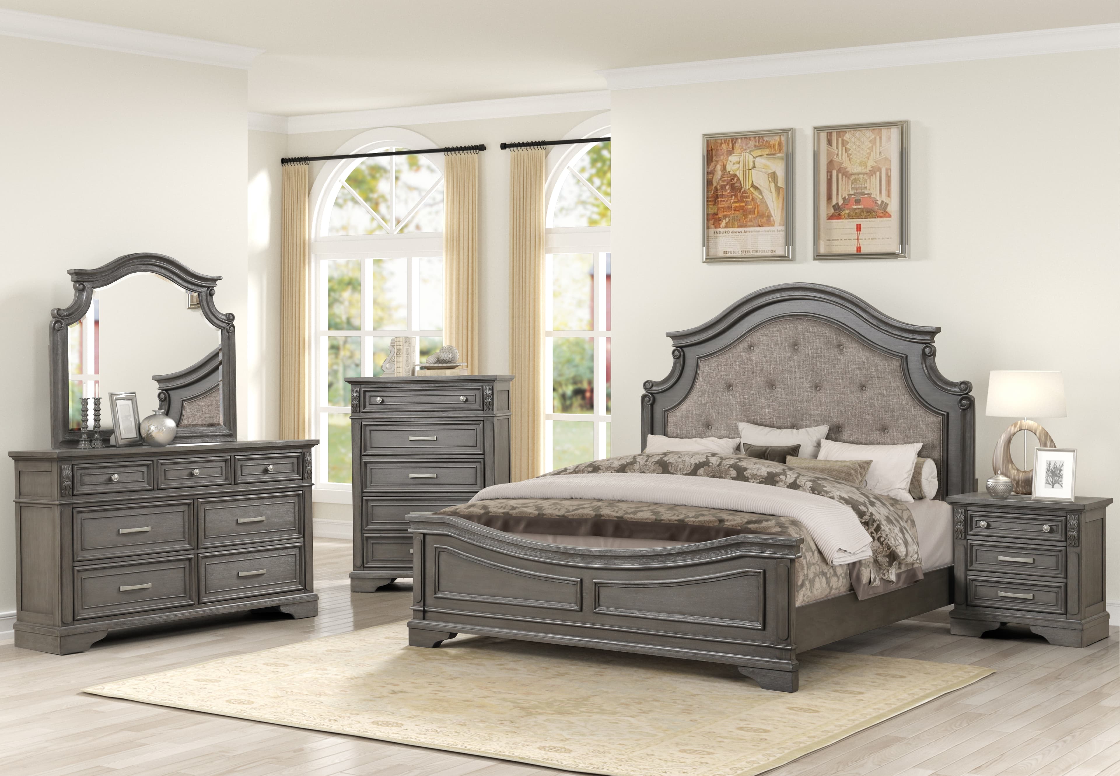 B128 Chest — Grey