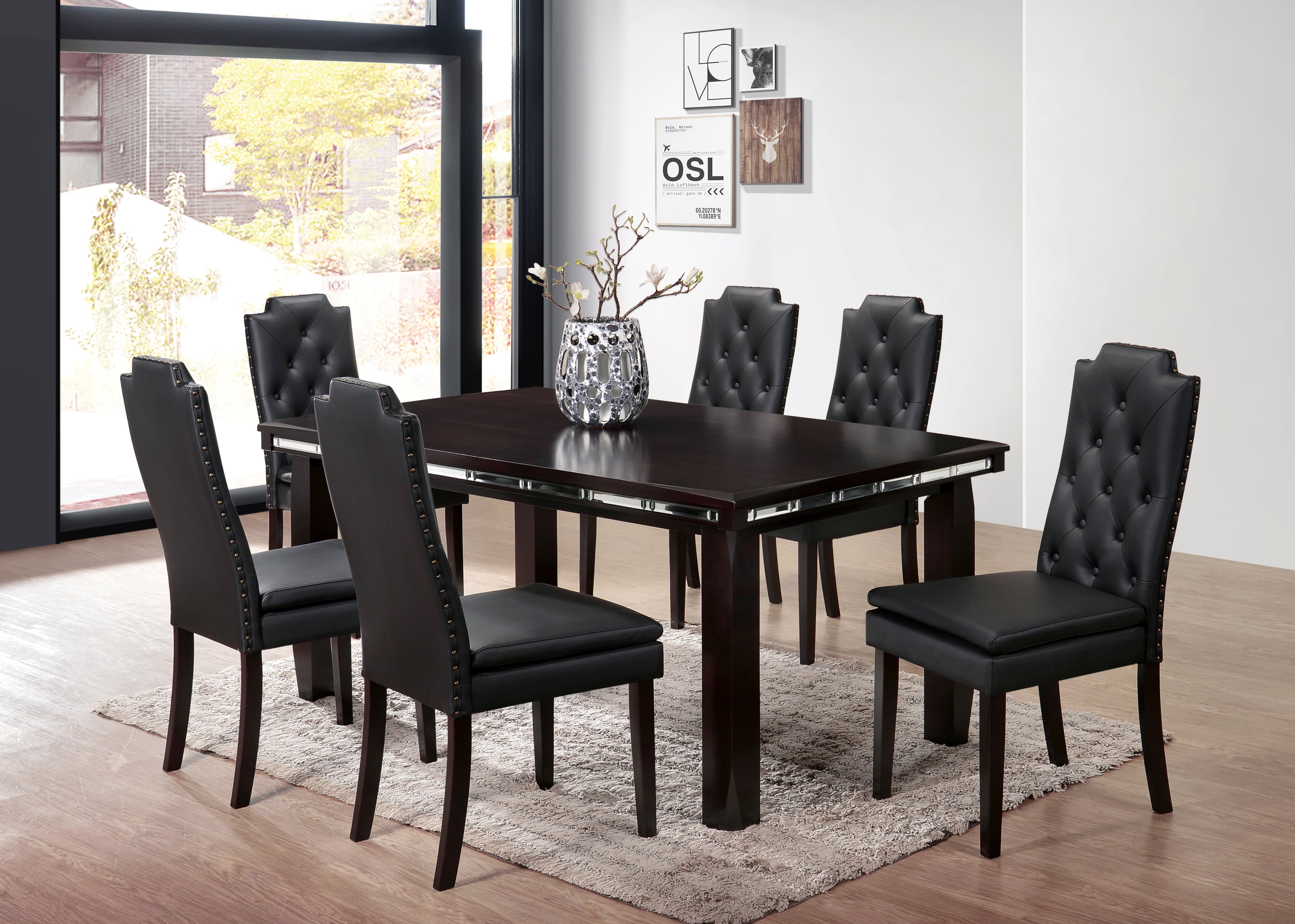 D113 Table — Very Dark Cappuccino