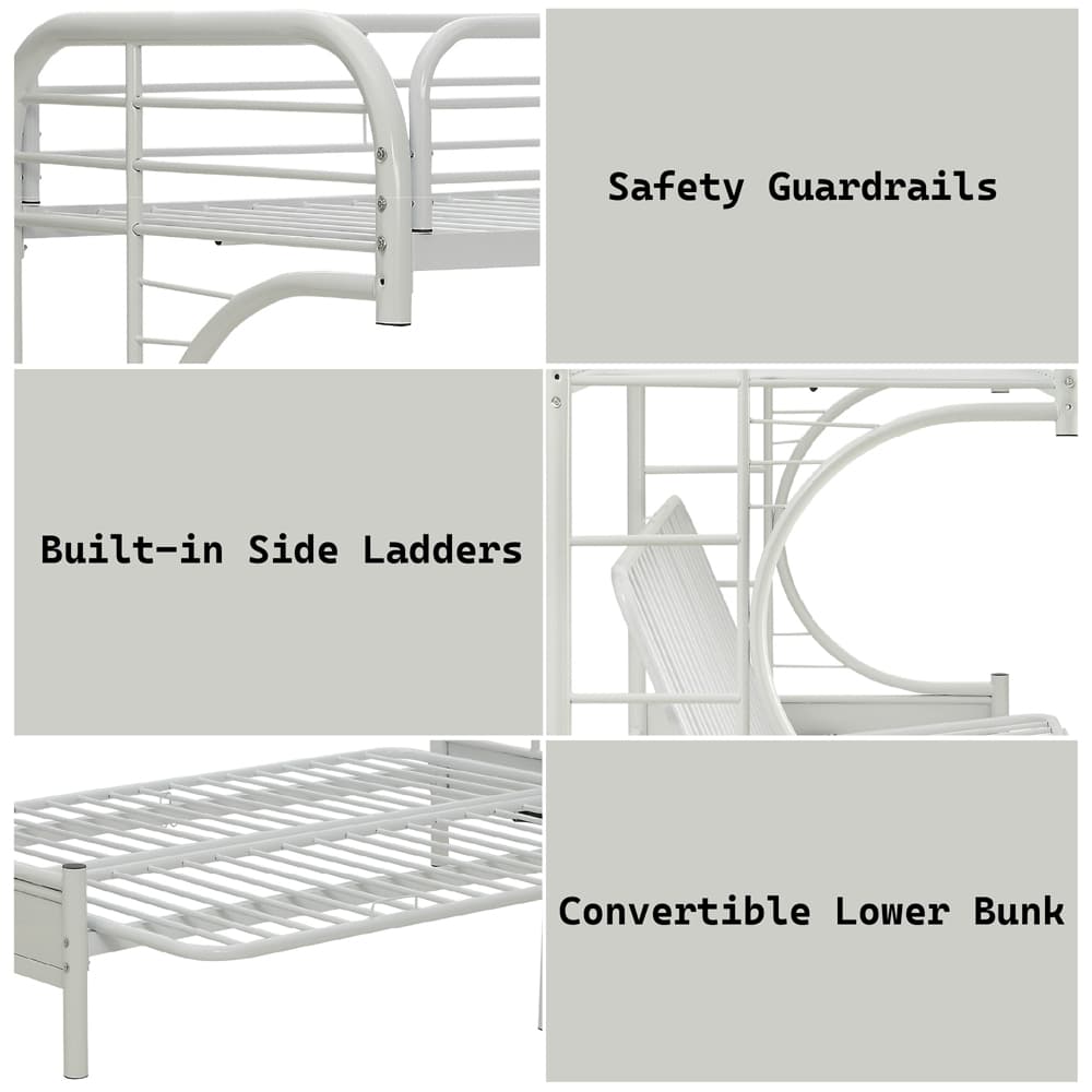 Futon Bunk Bed (T XL/Q) 8