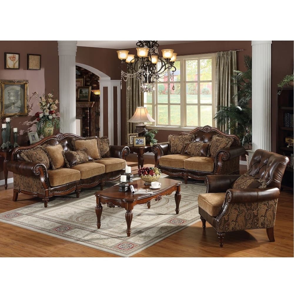 Loveseat W/3 Pillows 3