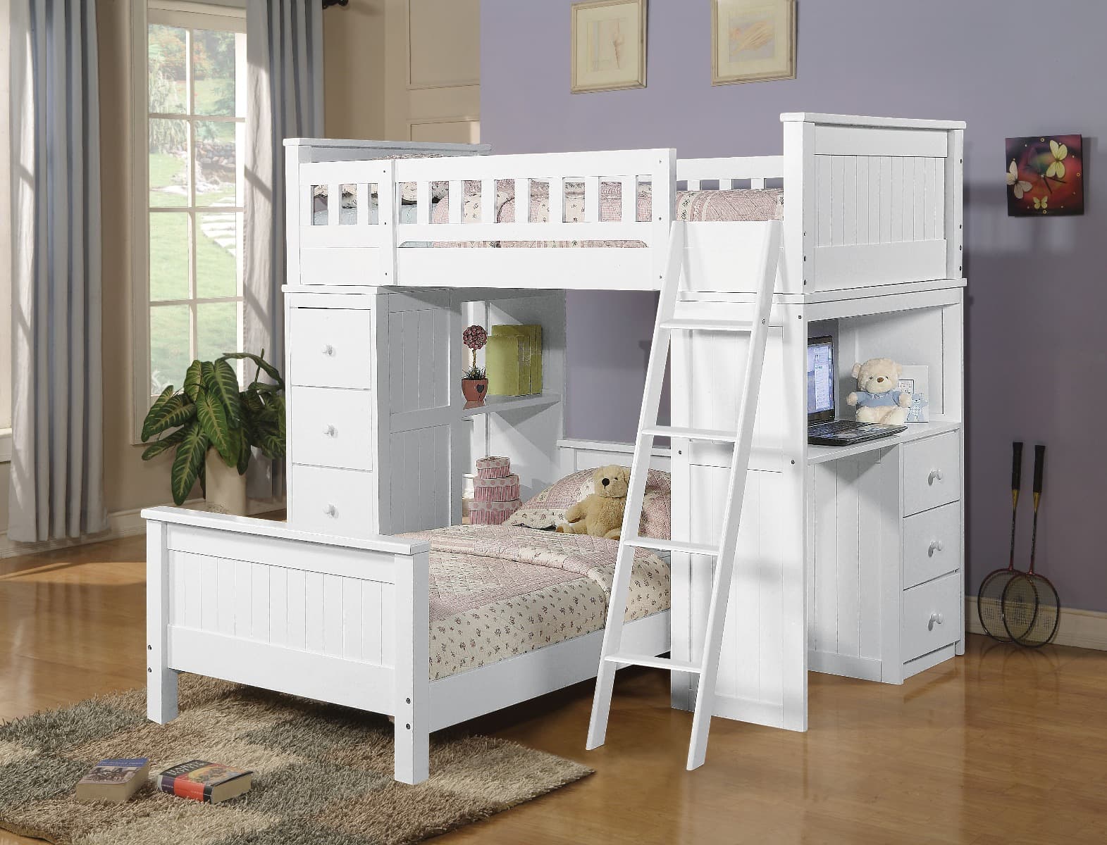 Twin Loft Bed 1