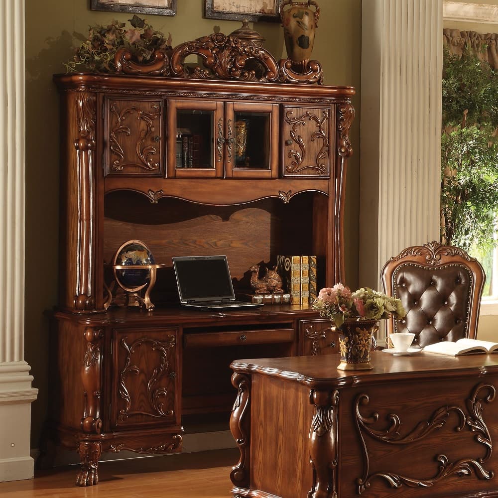 Executive Computer Desk W/Hutch
