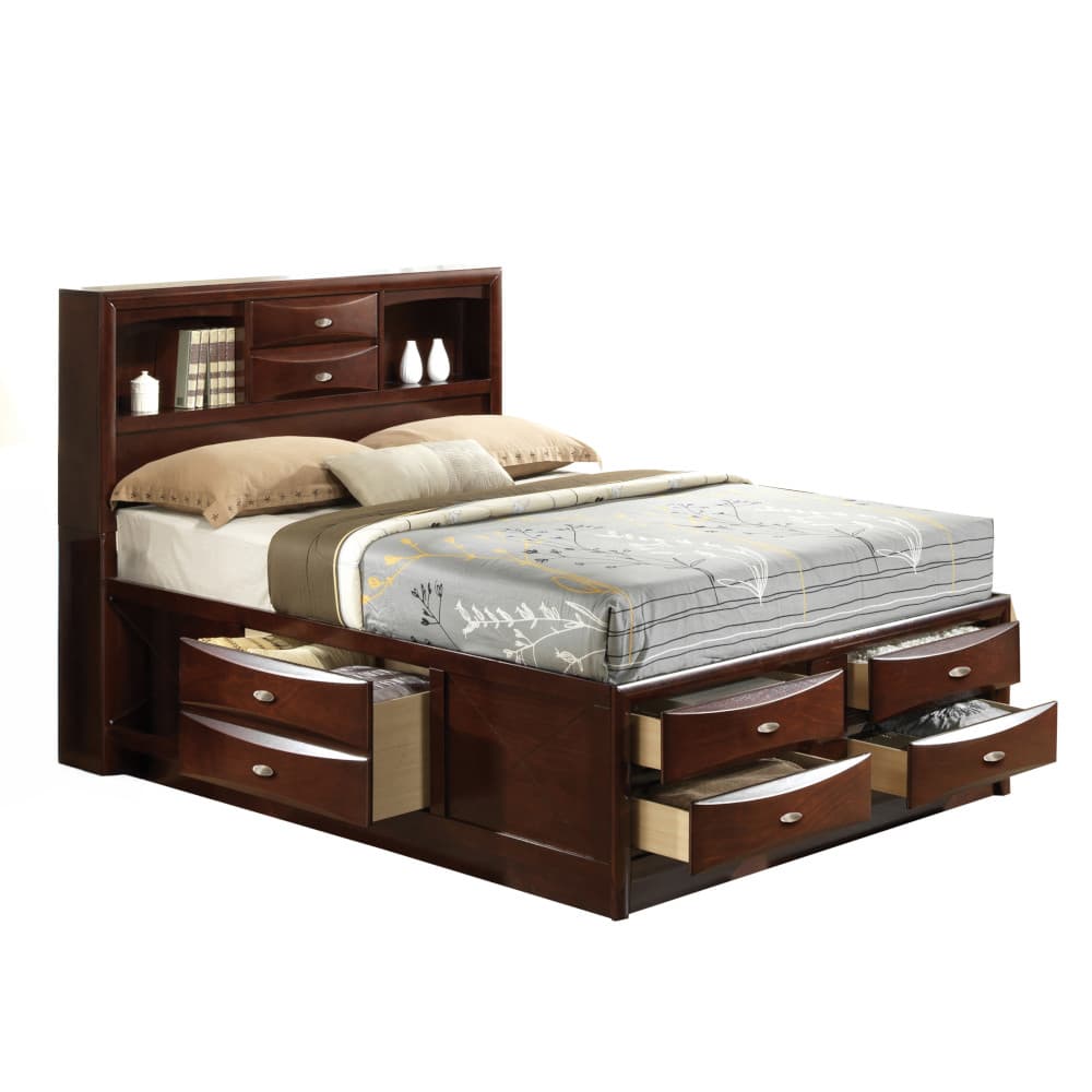 Eastern King Bed W/Storage 2