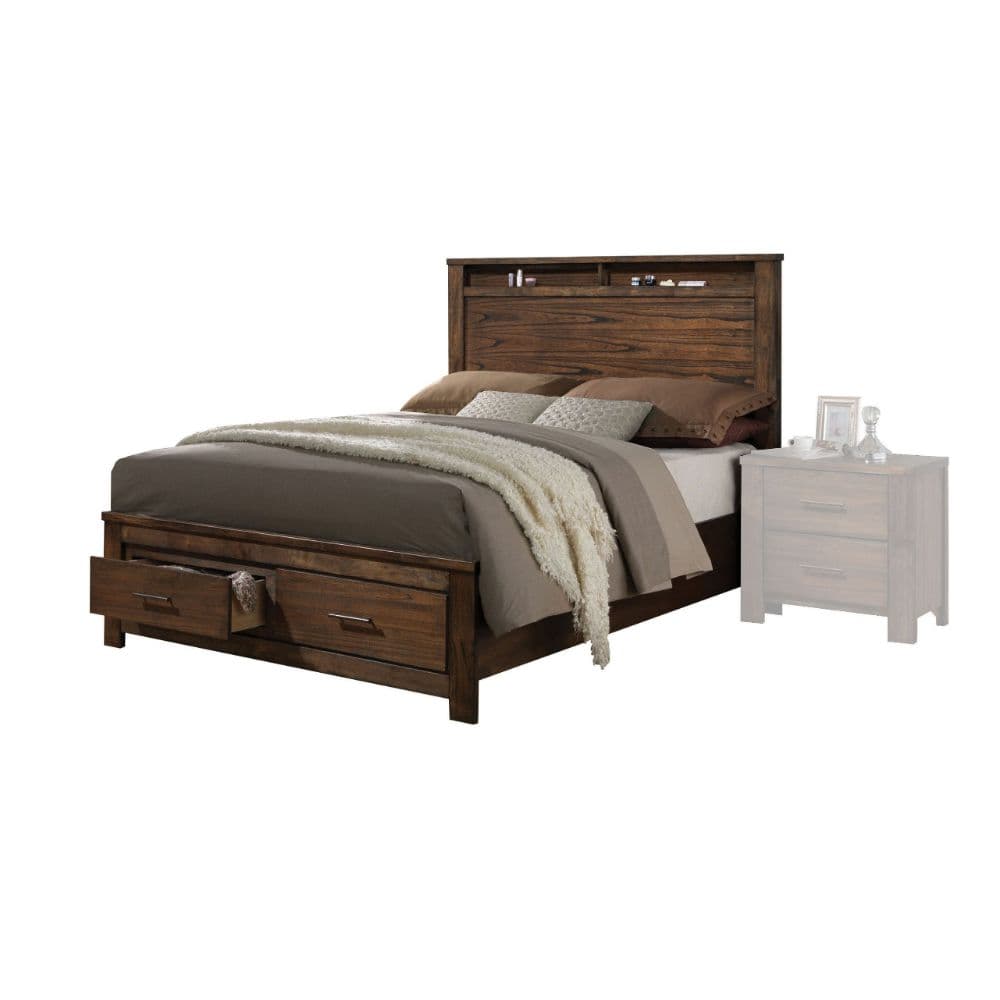 Eastern King Bed W/Storage