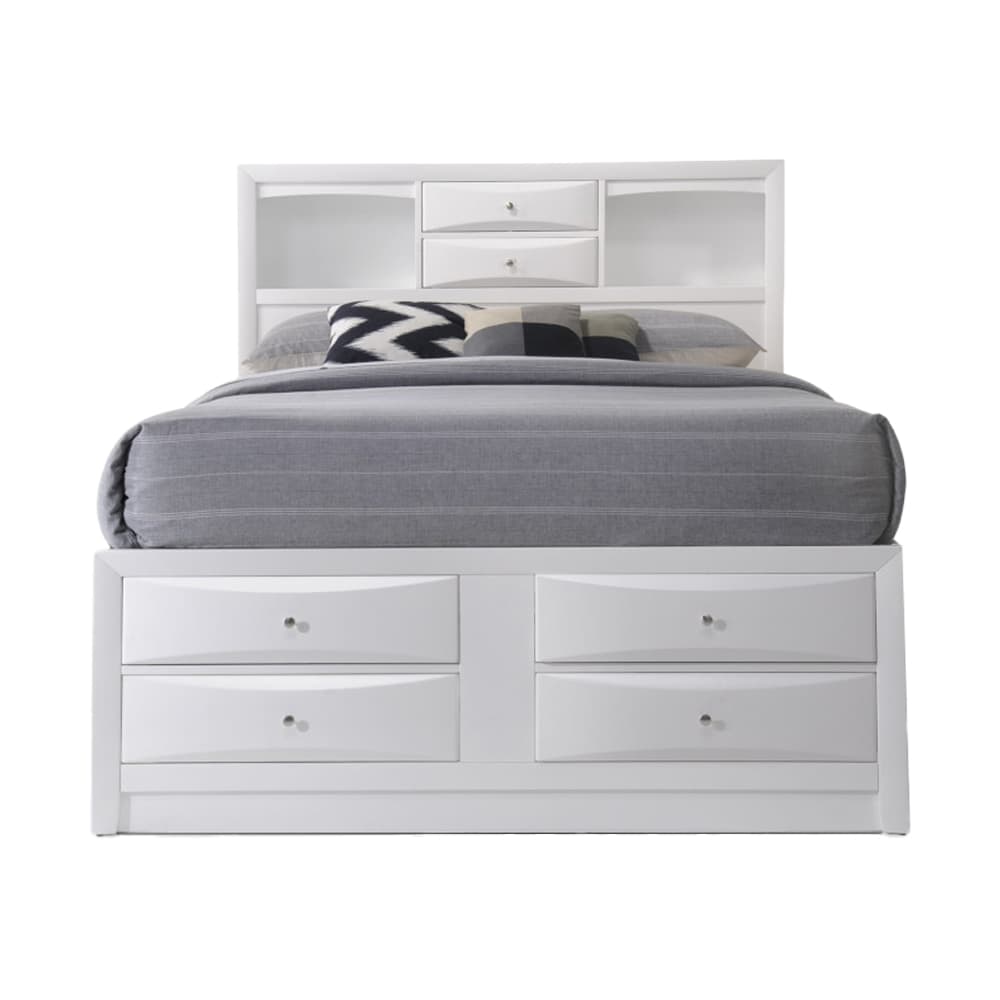 Queen Bed W/Storage 3