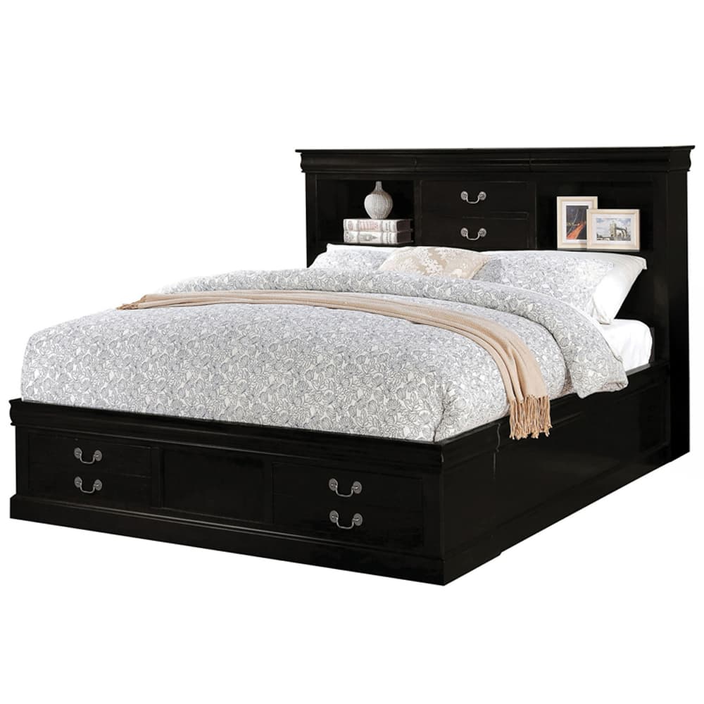 Eastern King Bed W/Storage 2