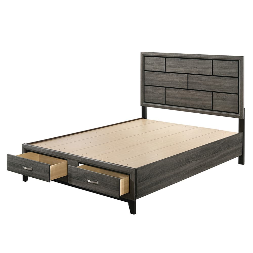 Eastern King Bed W/Storage