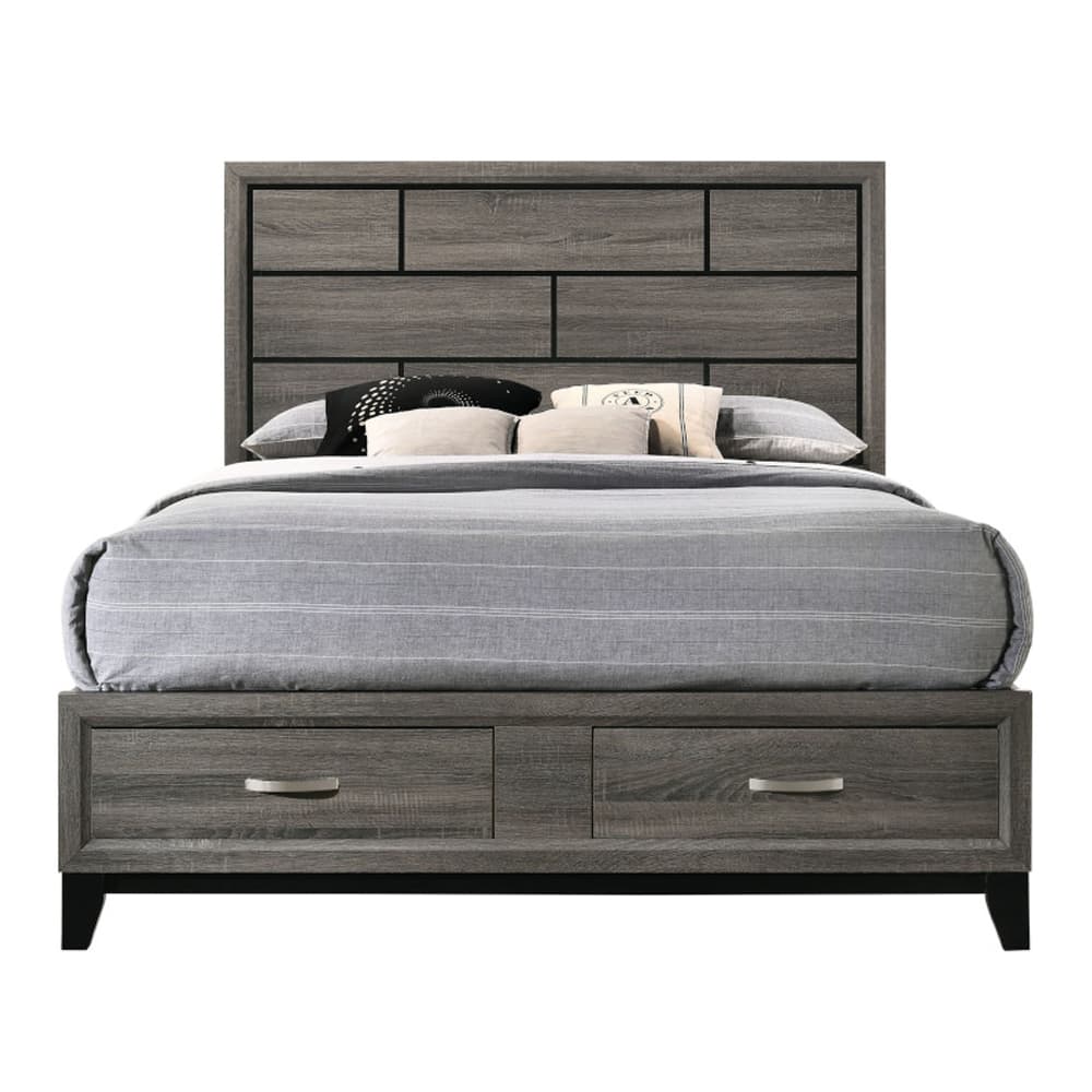 Eastern King Bed W/Storage 2