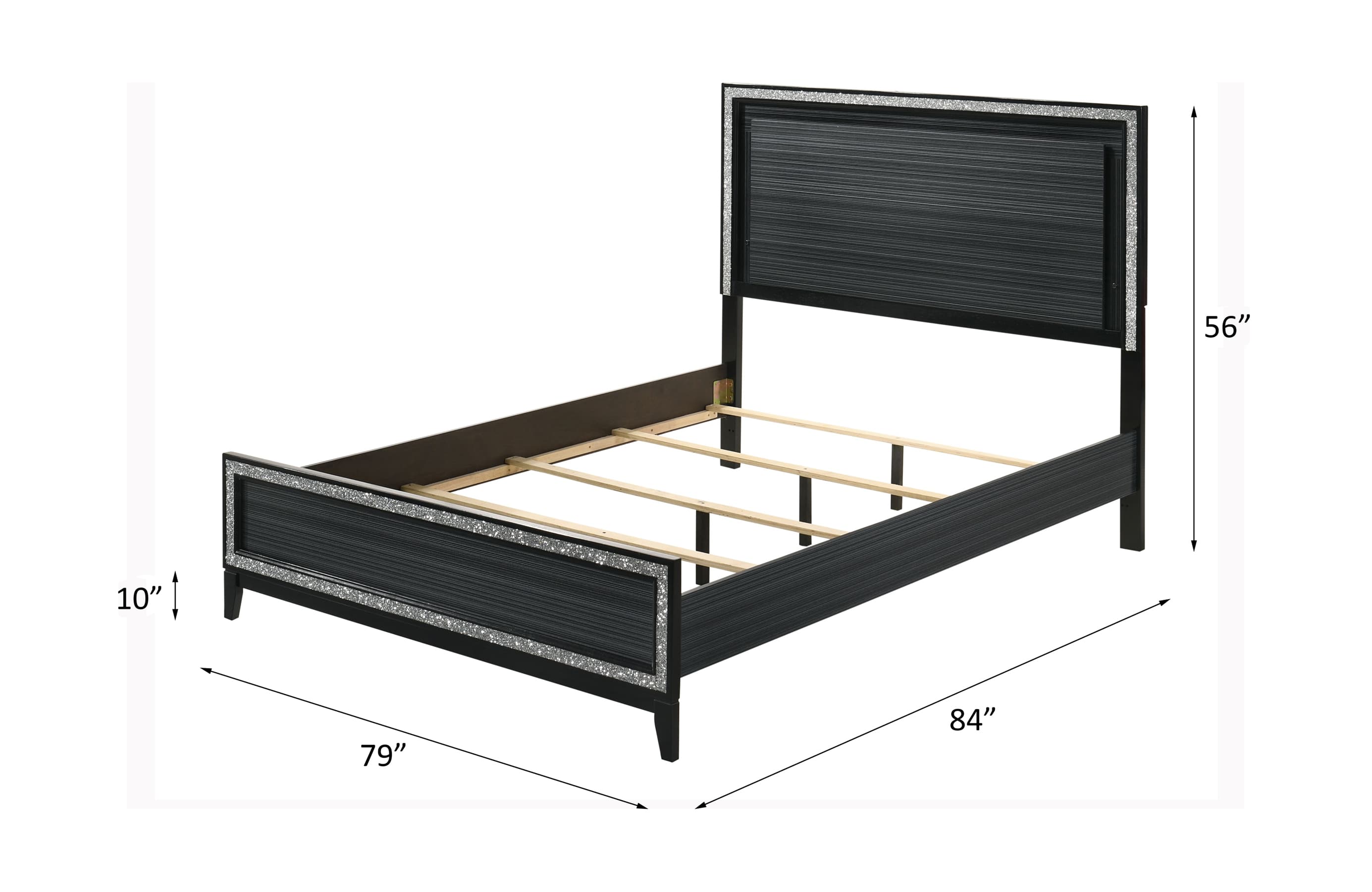 Eastern King Bed W/LED 5