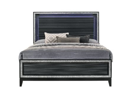 Eastern King Bed W/LED 3