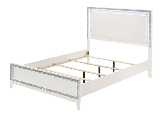 Eastern King Bed W/LED 2