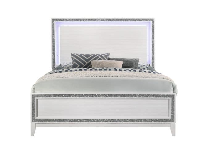 Eastern King Bed W/LED 3