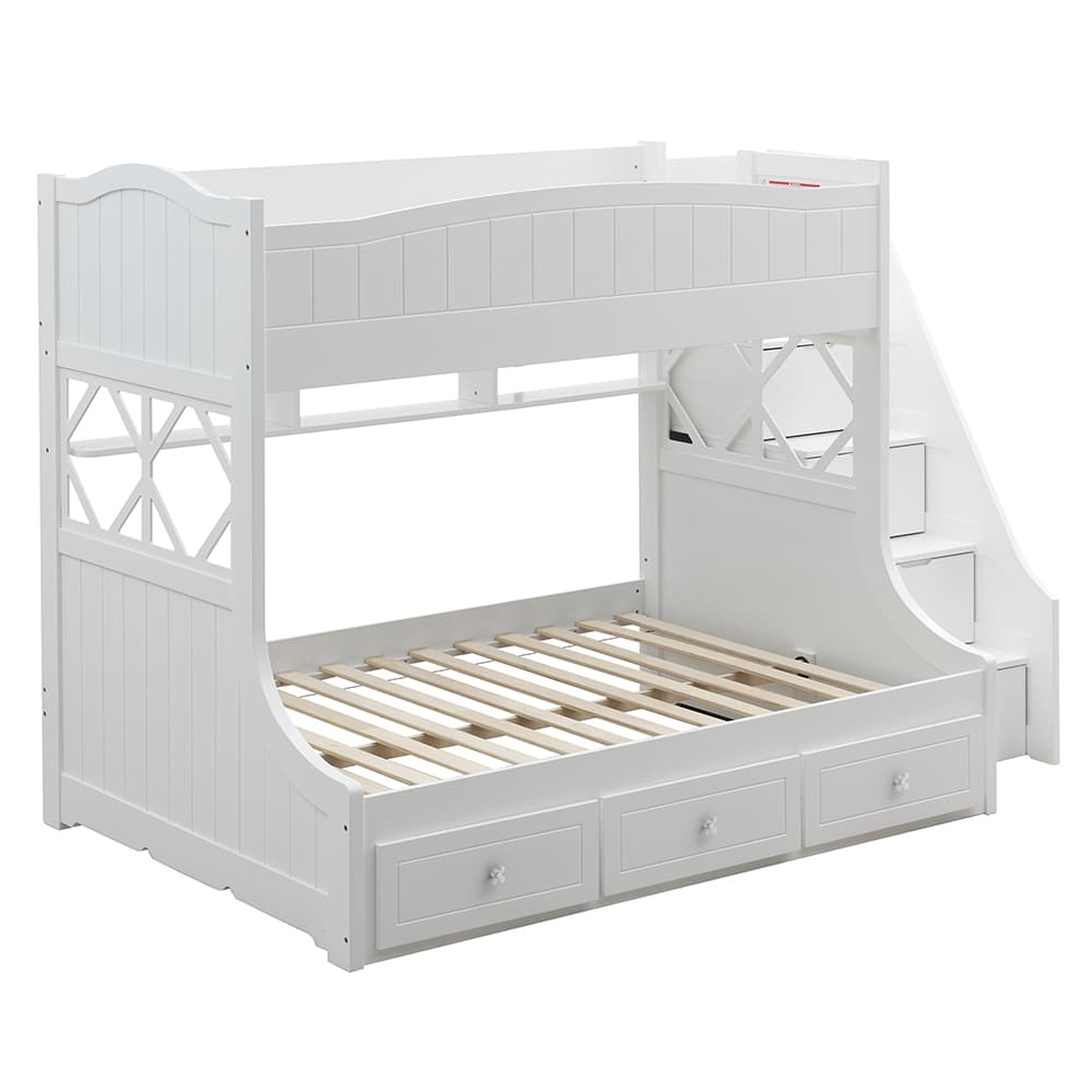 Bunk Bed (T/F) W/Storage 2