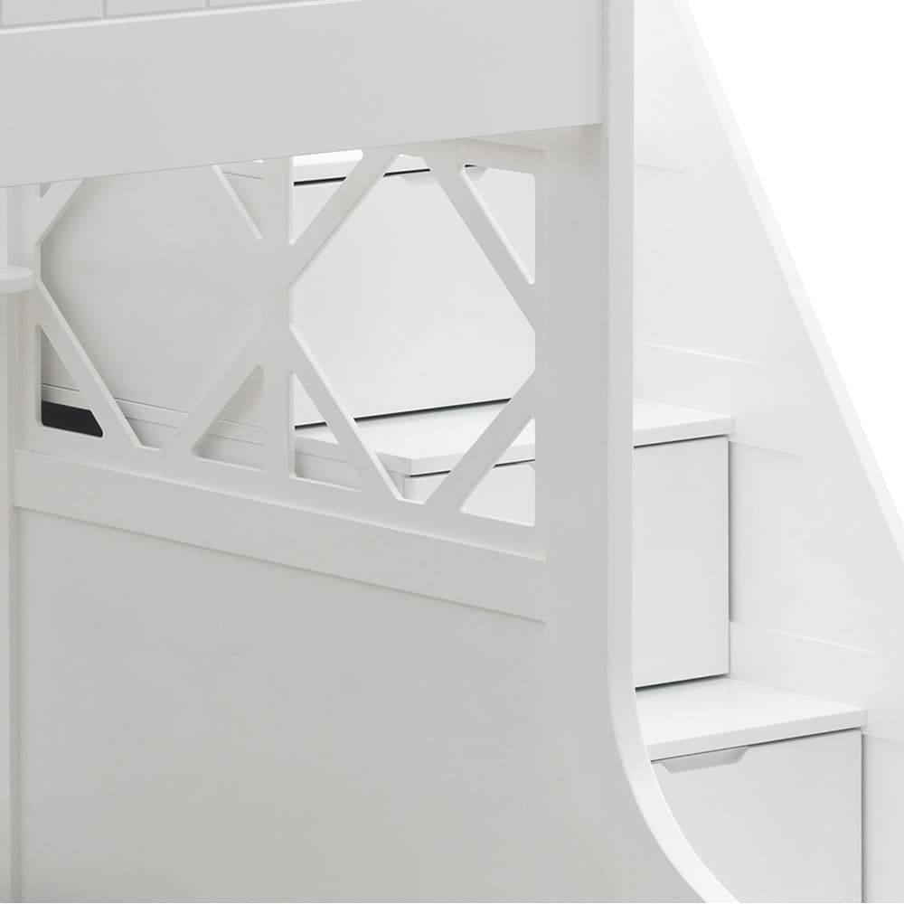 Bunk Bed (T/F) W/Storage 5