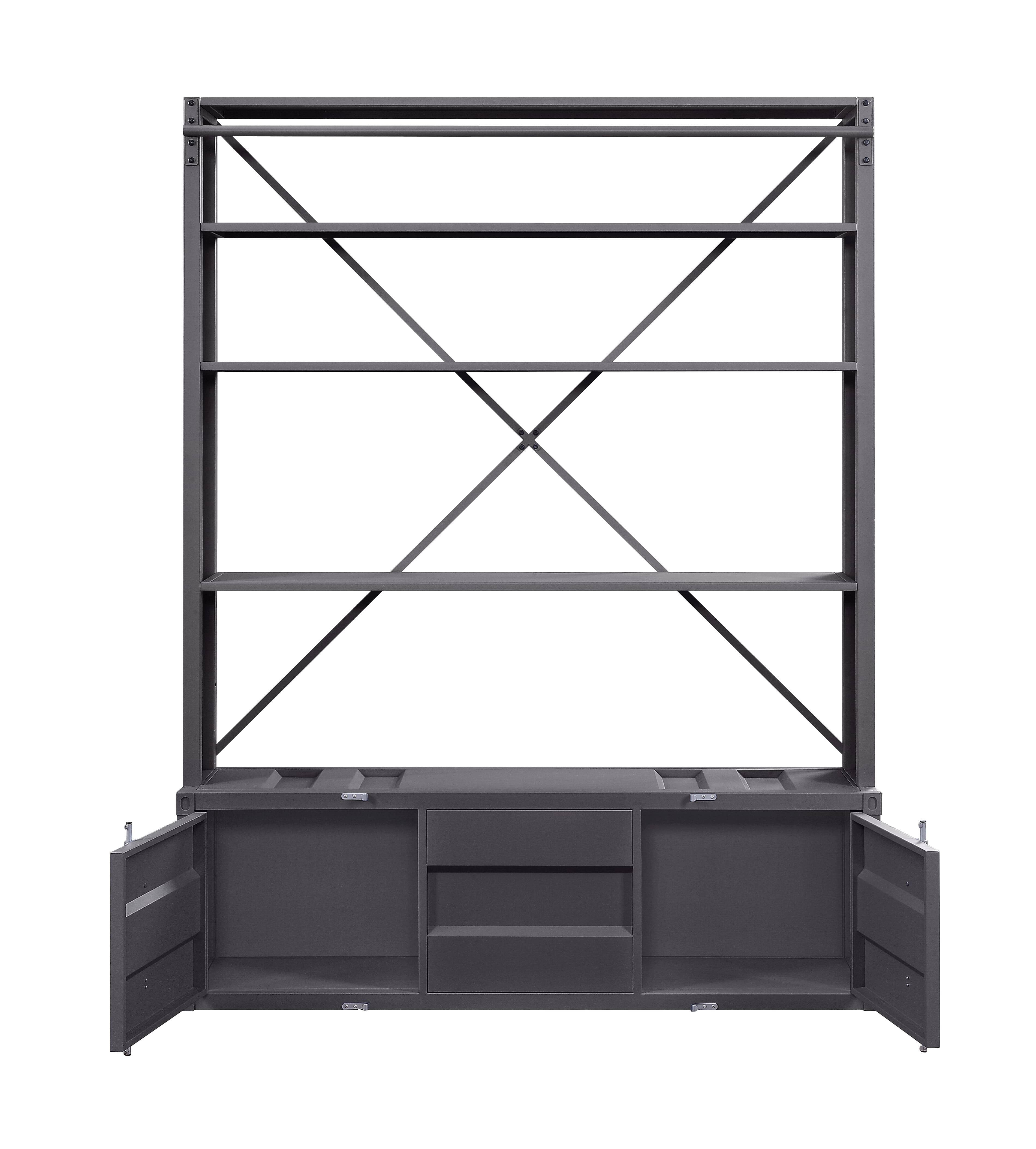 Bookcase W/Ladder 3