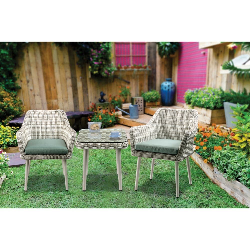 3Pc Patio Bistro Set 9