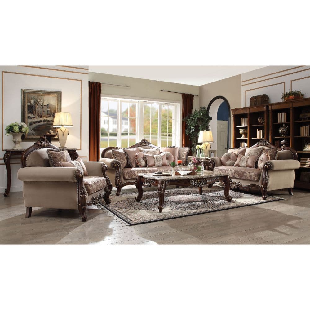 Sofa W/8 Pillows 2