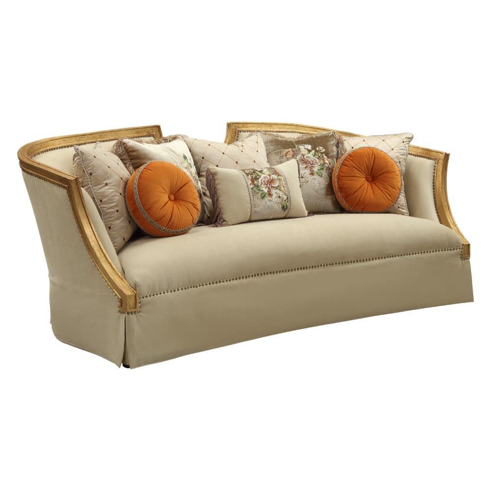 Sofa W/8 Pillows