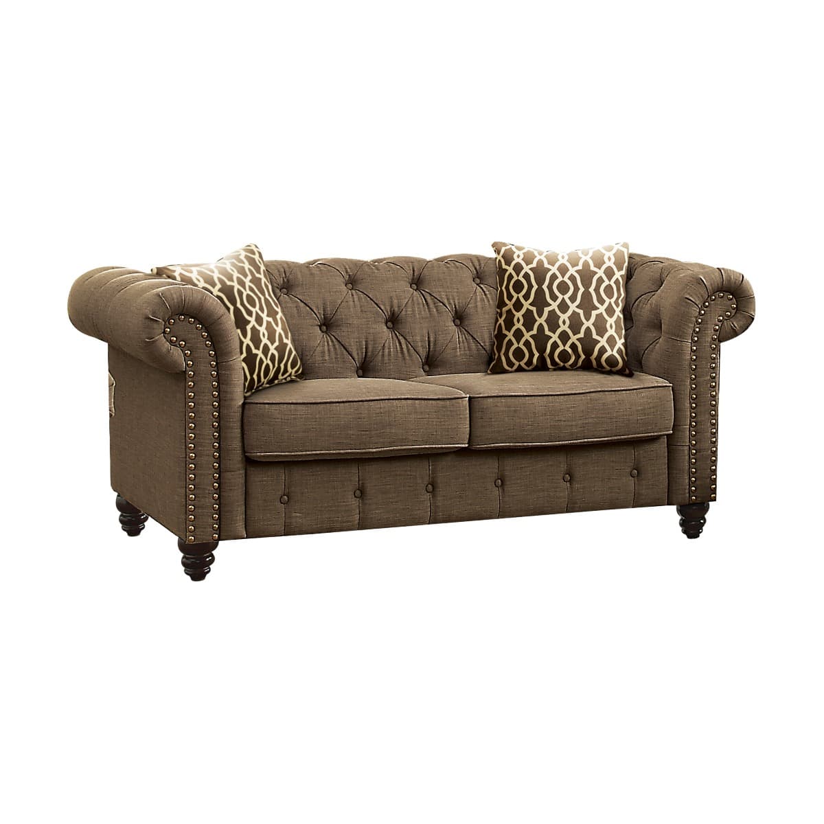 Loveseat W/2 Pillows