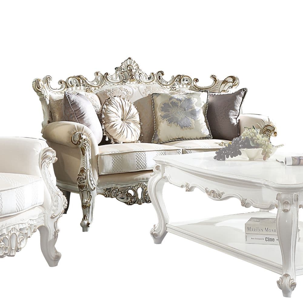 Loveseat W/4 Pillows