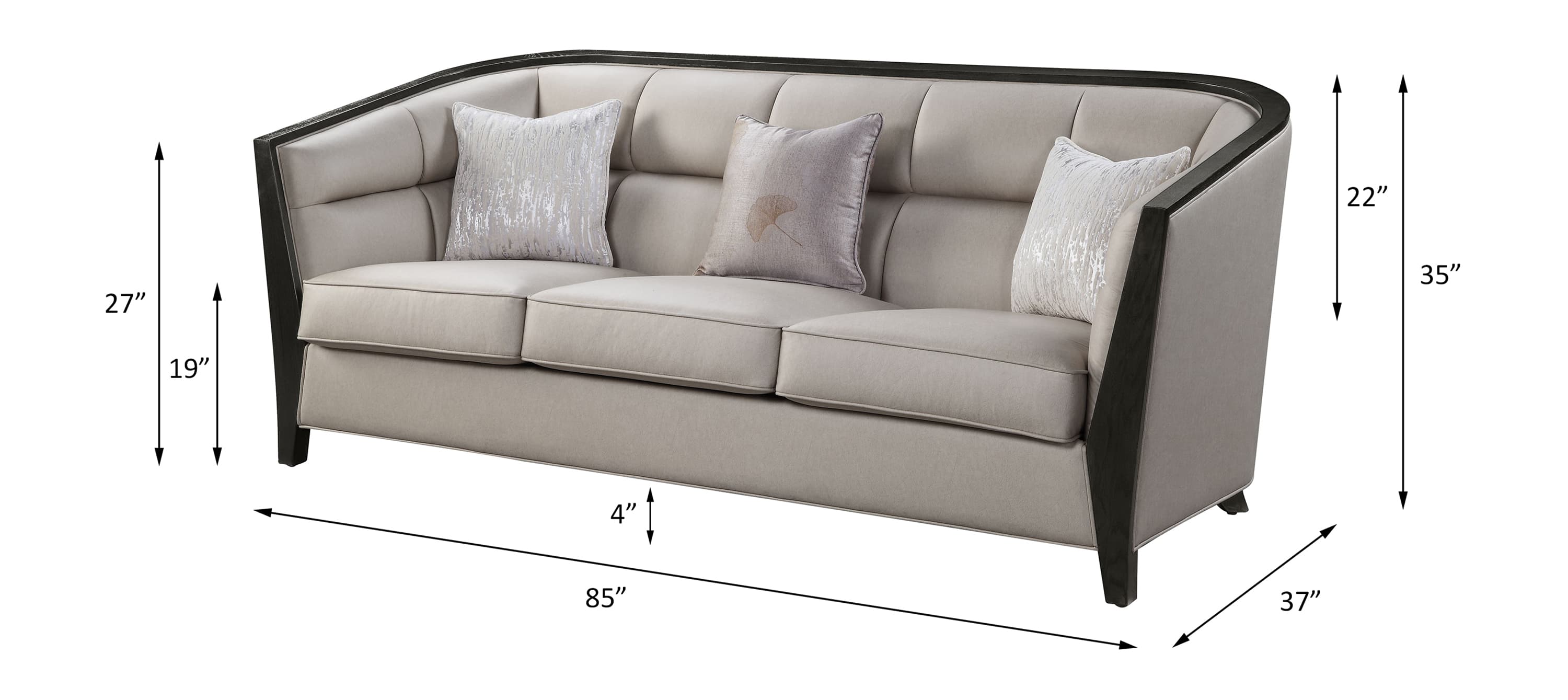 Sofa W/3 Pillows 7