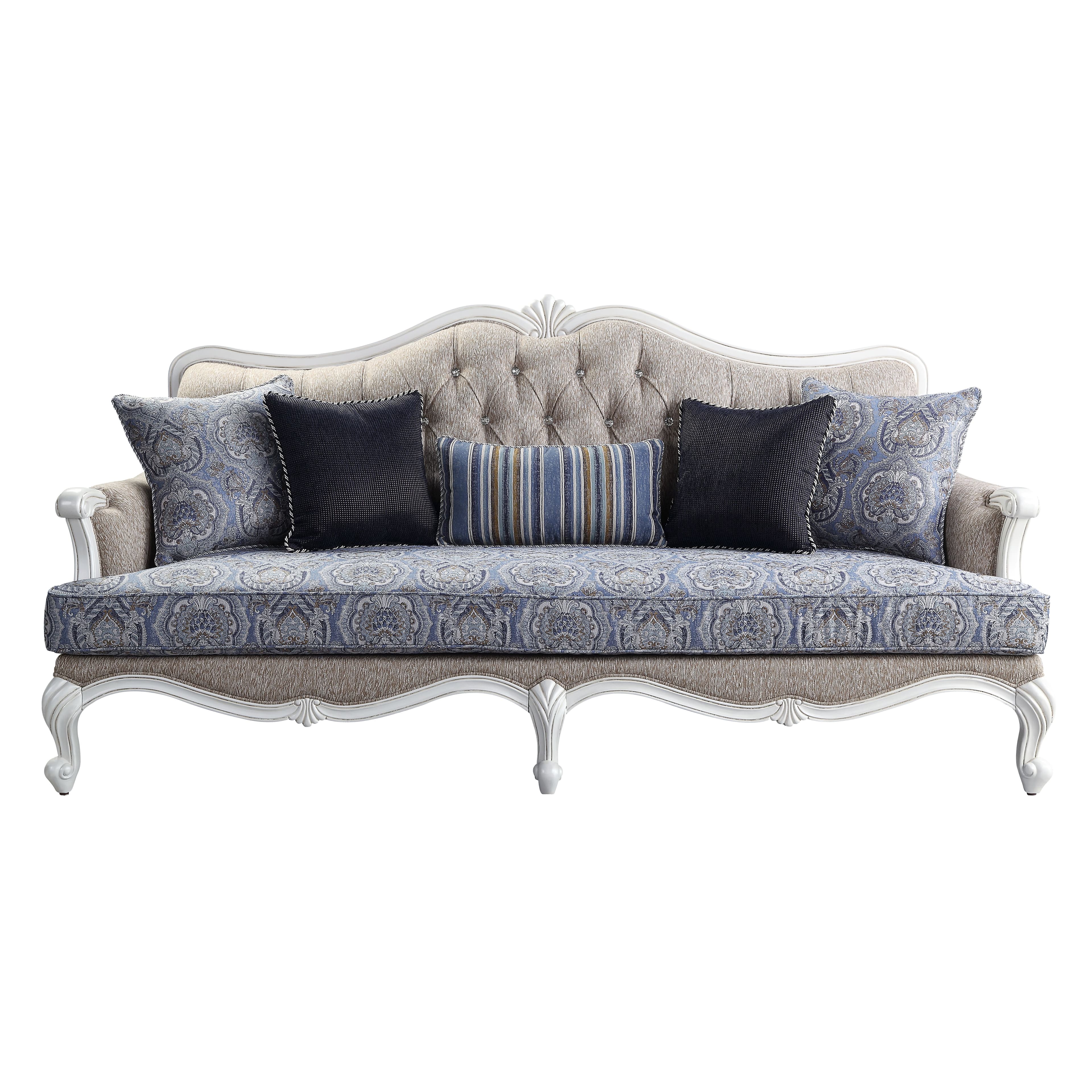 Sofa W/5 Pillows 2