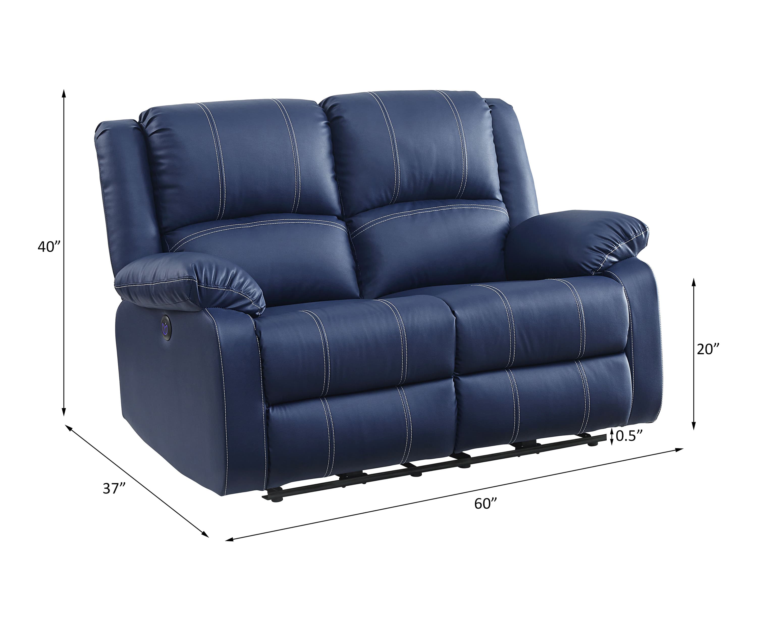 Power Motion Loveseat W/USB 6