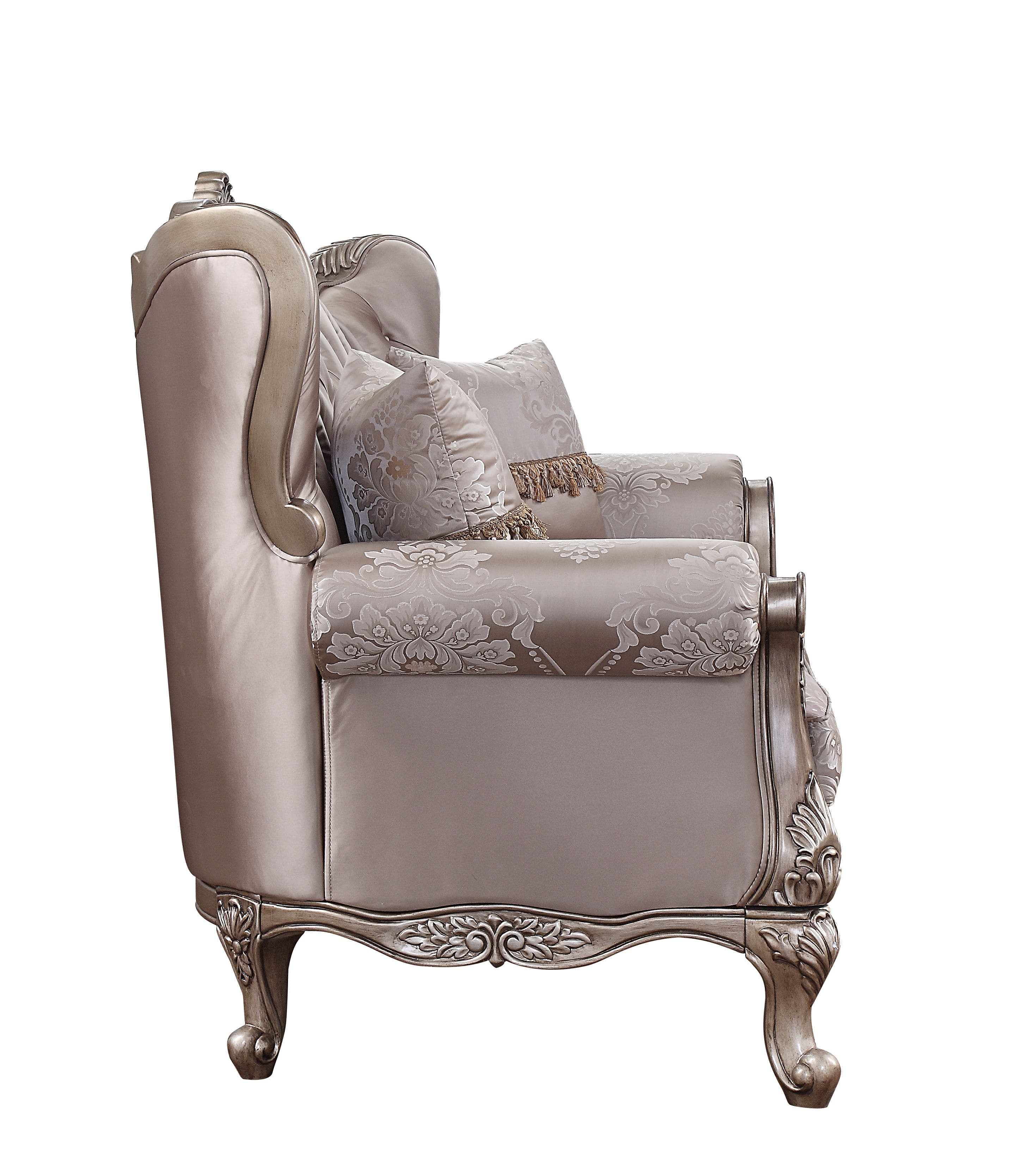 Loveseat W/2 Pillows 3