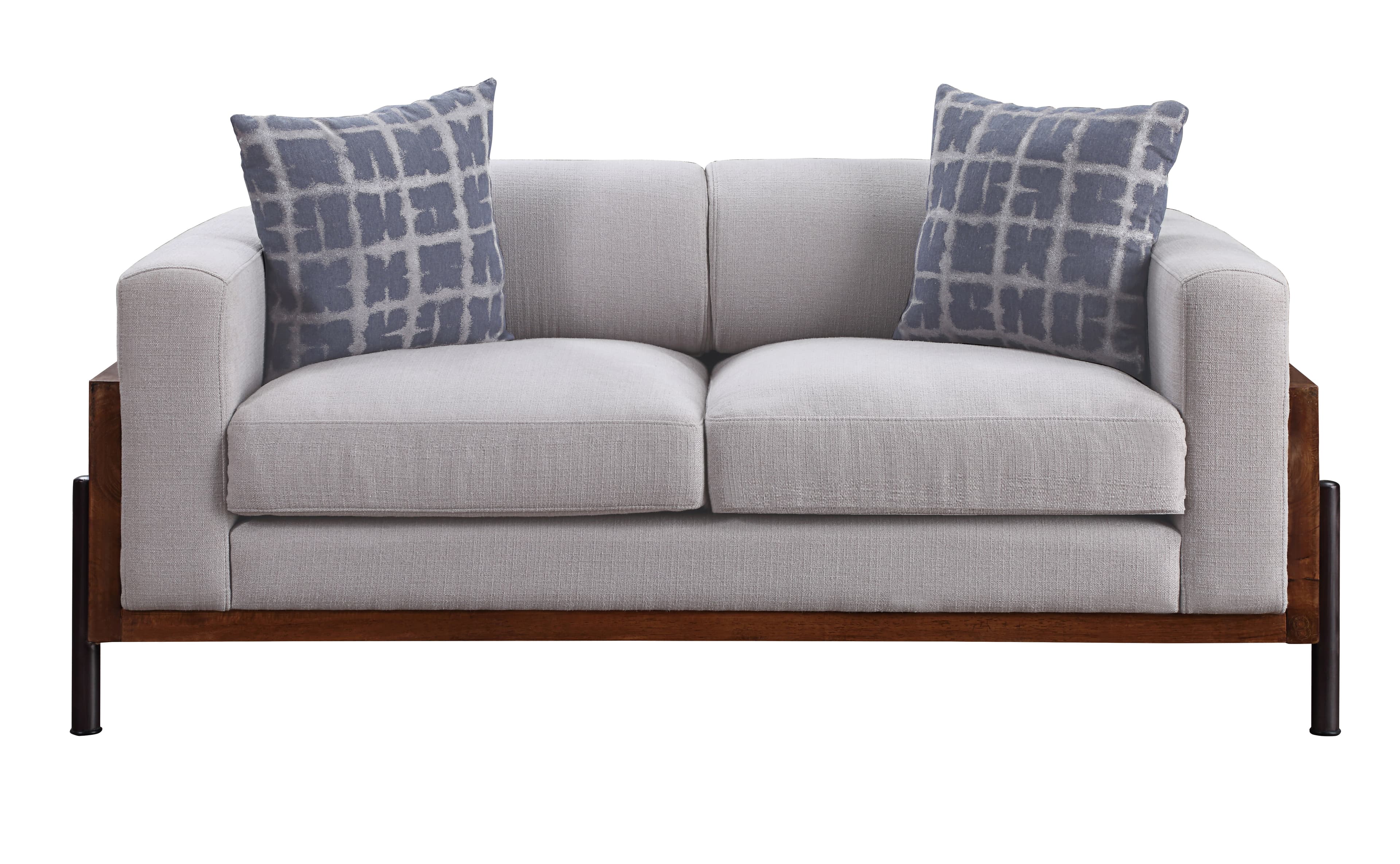 Loveseat W/2 Pillows 2