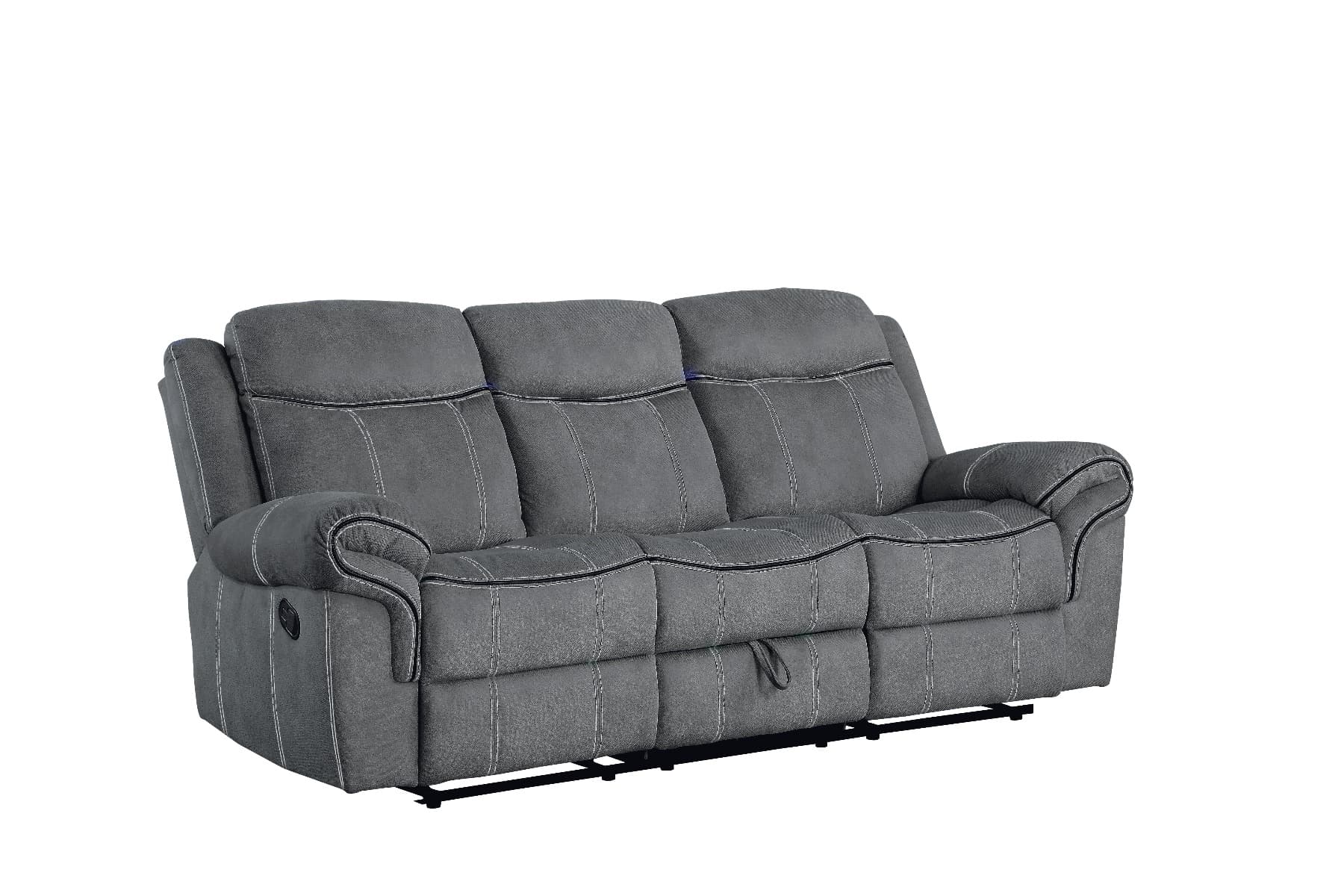 Motion Sofa & Console W/USB Port 2