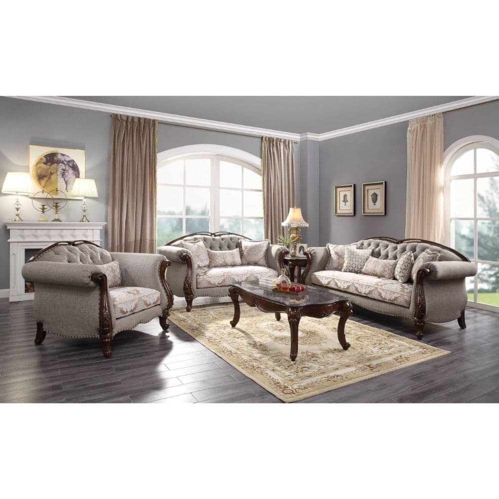 Sofa W/5 Pillows 6