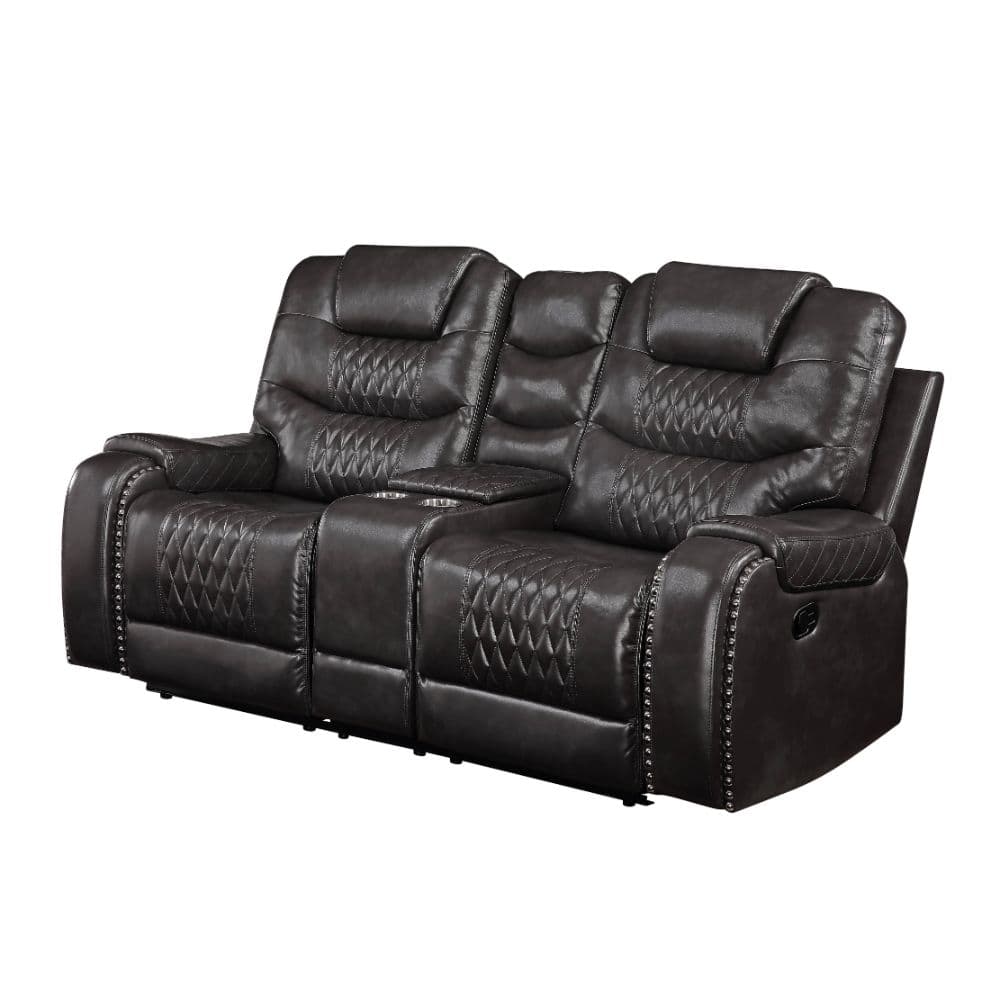 Motion Loveseat W/Console