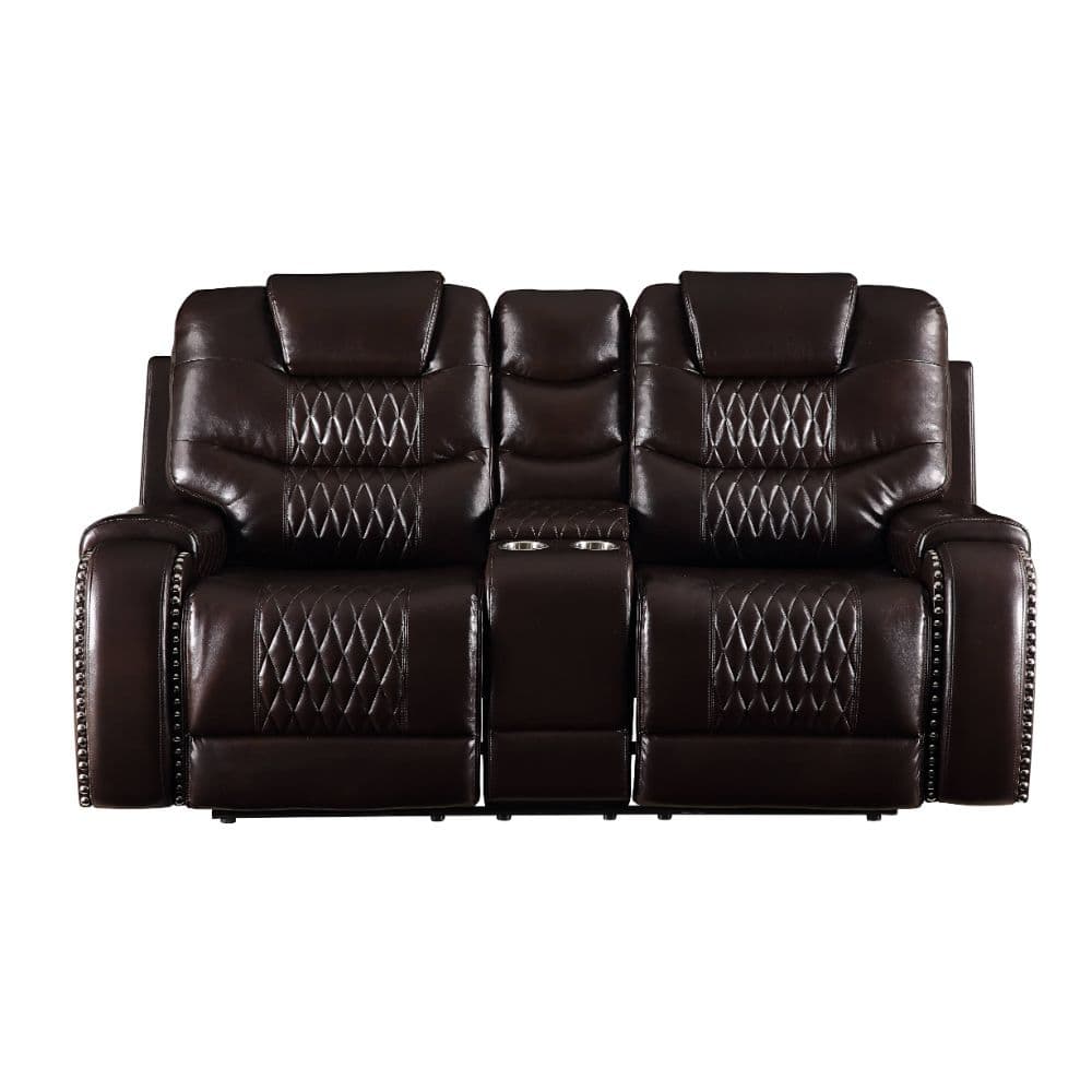 Motion Loveseat W/Console 2