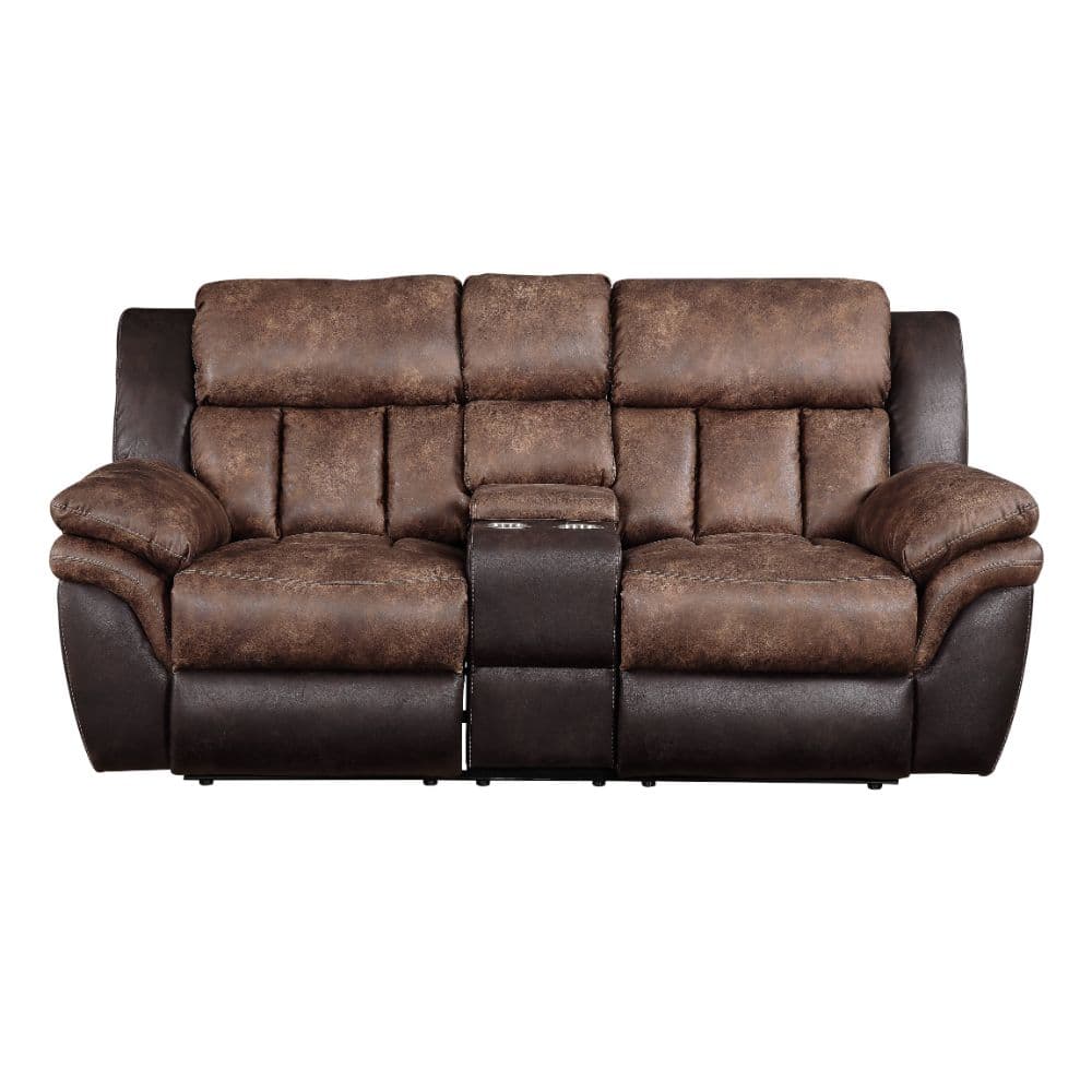 Motion Loveseat W/Console 2