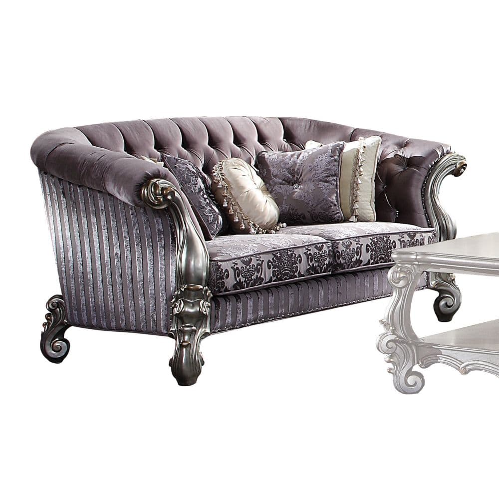 Loveseat W/5 Pillows