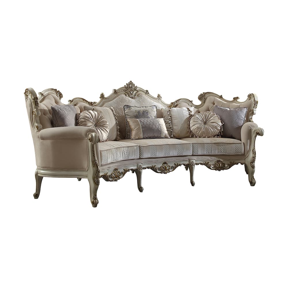 Sofa W/8 Pillows