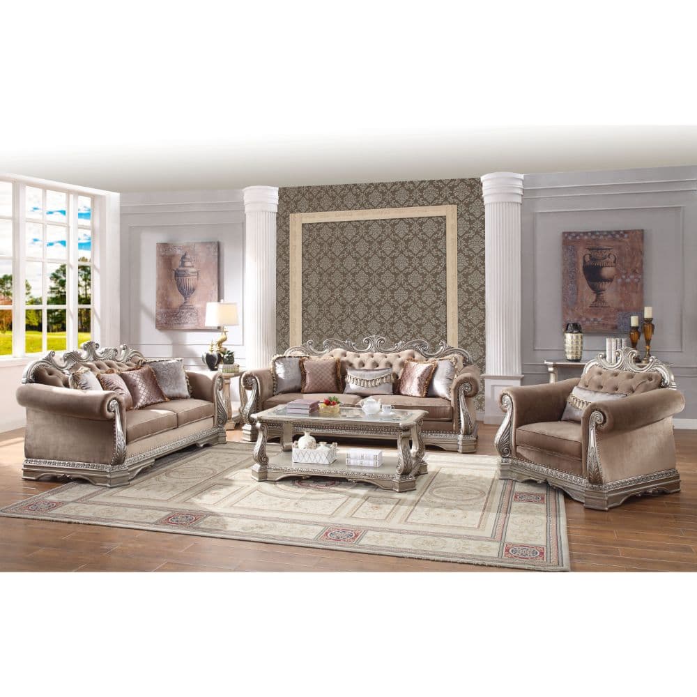 Sofa W/5 Pillows 2