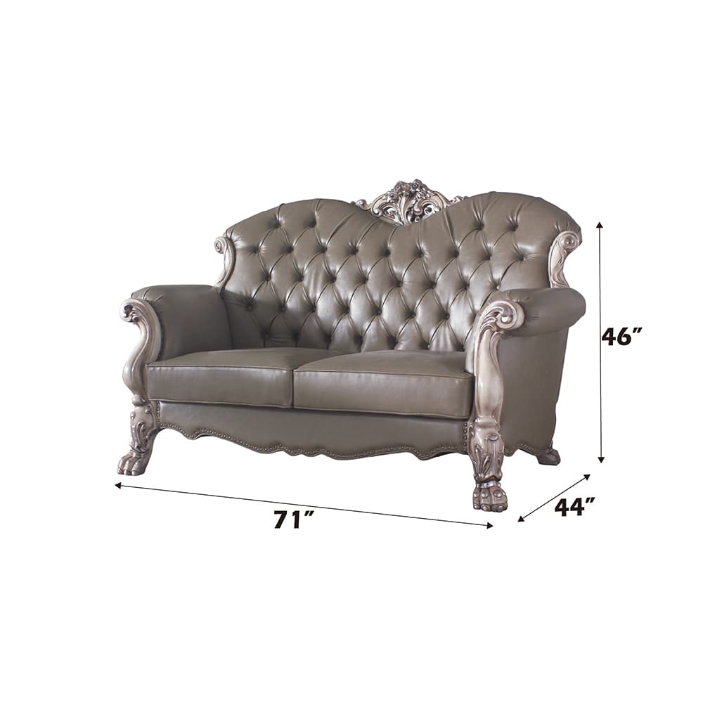 Loveseat W/3 Pillows 5