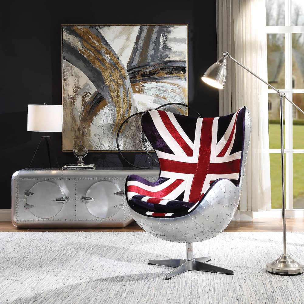 Accent Chair W/Swivel 6