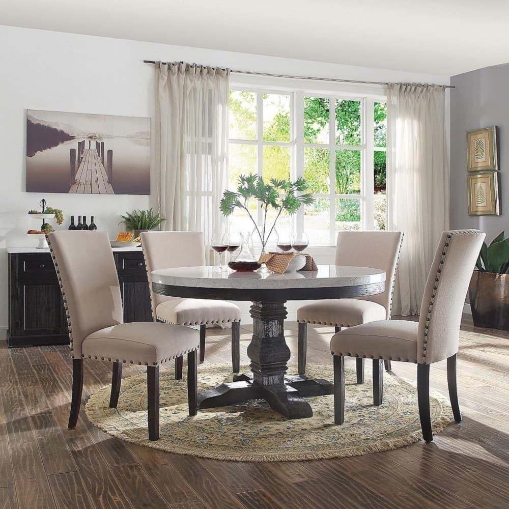 Round Dining Table 4