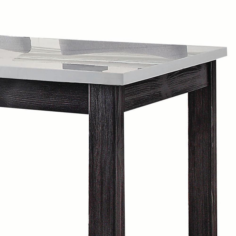 Counter Height Table W/Natrual Marble Top 3