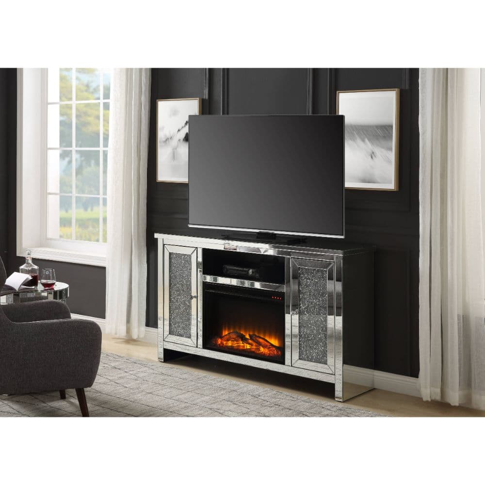TV Stand W/Fireplace 5