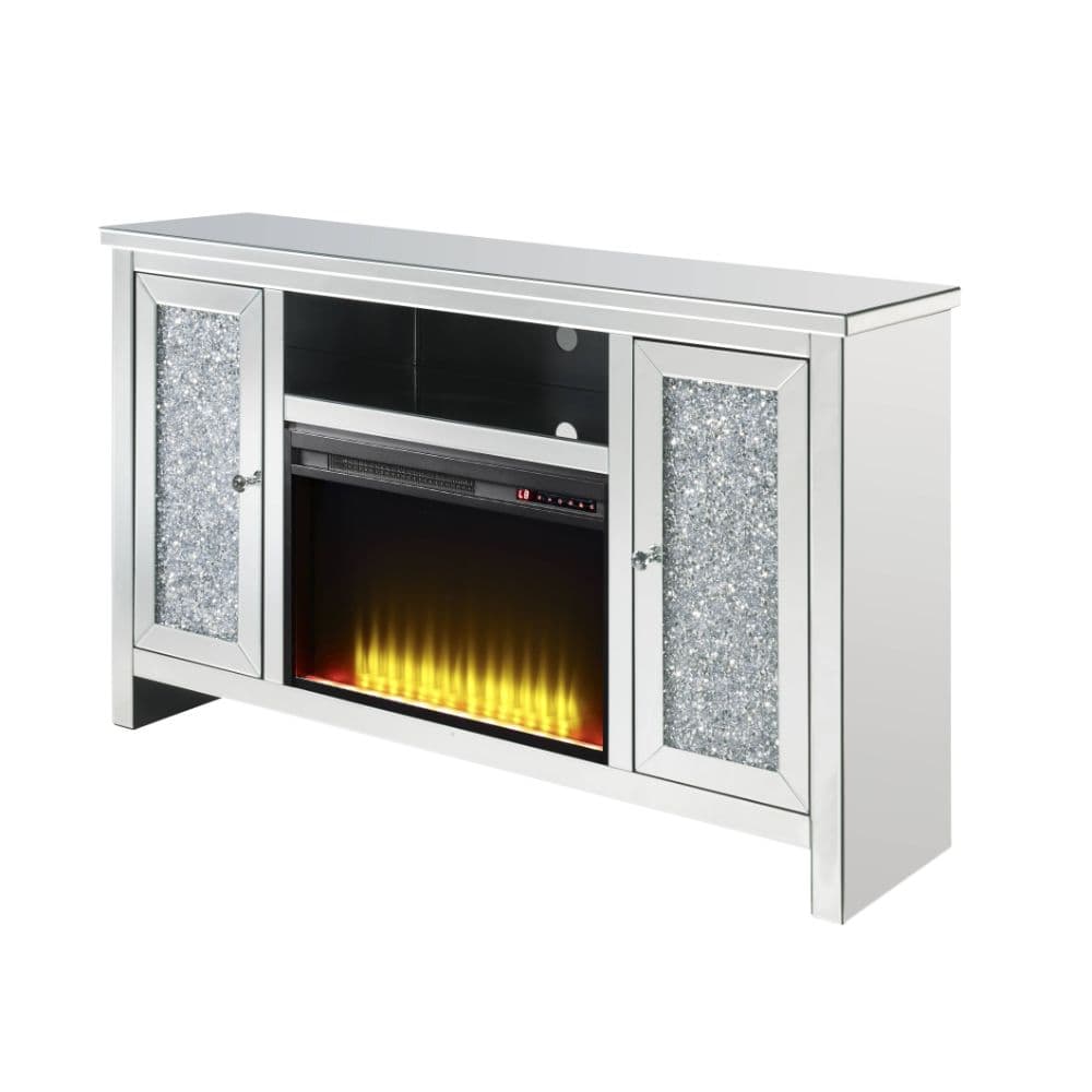 TV Stand W/Fireplace 6