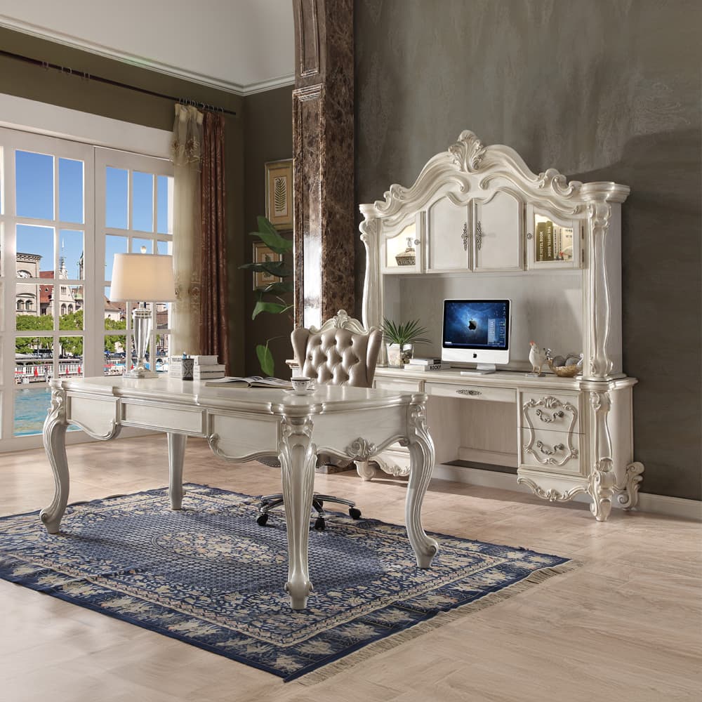 Executive Computer Desk W/Hutch 3