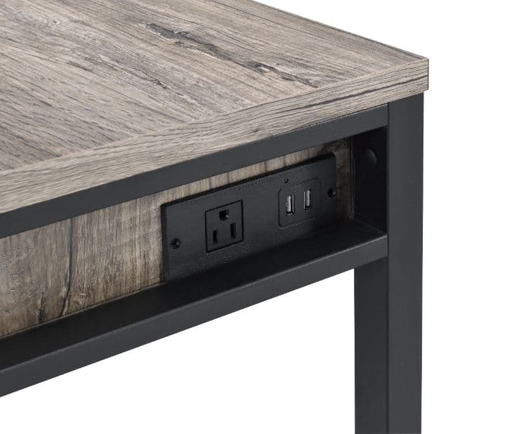 Writing Desk W/USB Port 3