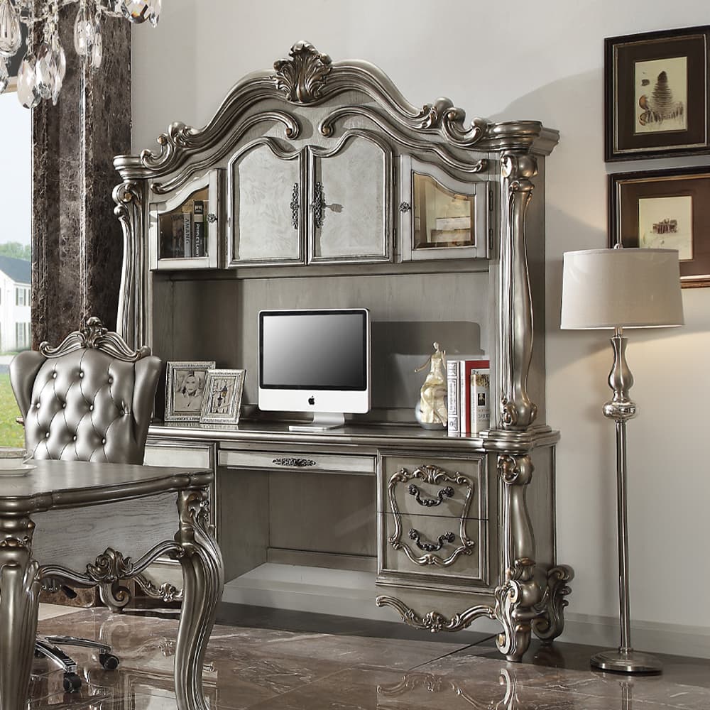 Executive Computer Desk W/Hutch