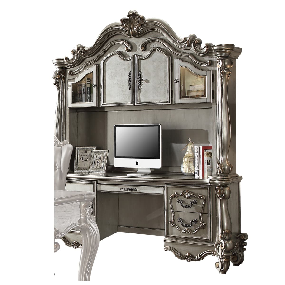 Executive Computer Desk W/Hutch 2