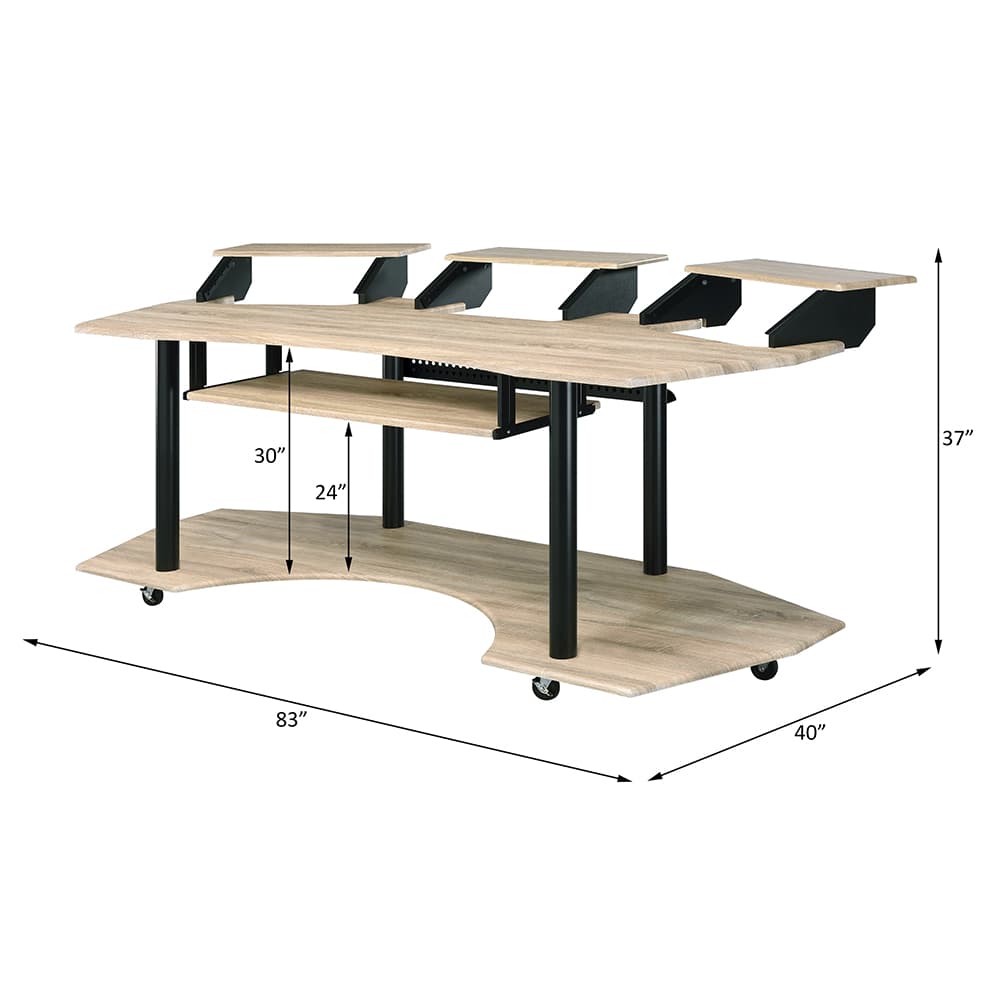 83" Music Studio Desk 8
