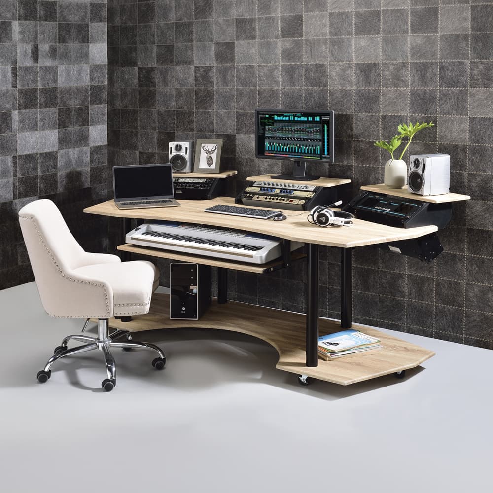 83" Music Studio Desk 9