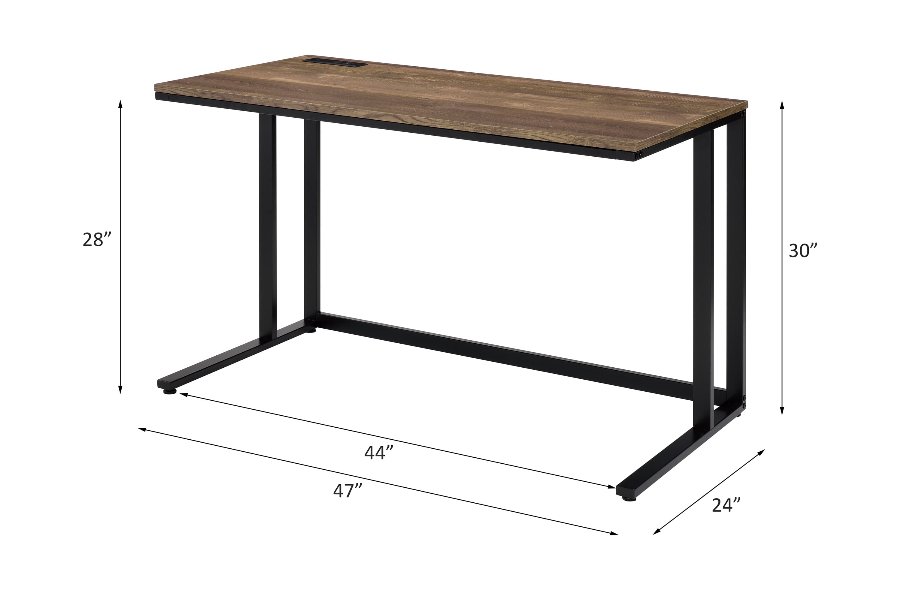 Writing Desk W/USB Port 6